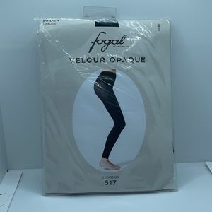 Fogal of Switzerland Velour Opaque Leggings 517